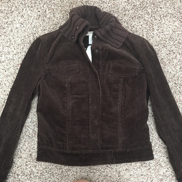 🍁 Deep brown corduroy jacket - Picture 3 of 7